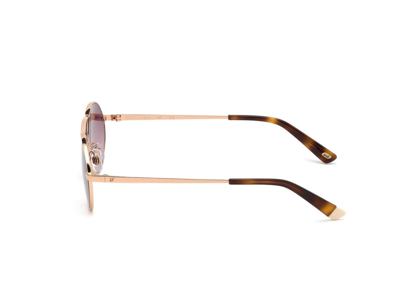 [Australia] - Web Eyewear Sunglasses 53 Gold/Other/Gradient Or Mirror Violet 