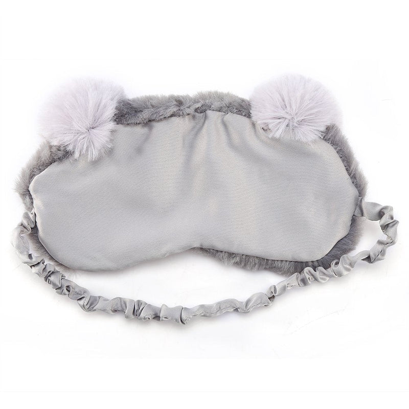 [Australia] - Cute Eye Mask, Animal Fluffy Sleep Eye Cover Sleeping Mask Blindfold with 3D Ears for Kids Girls Women (Koala) Koala 