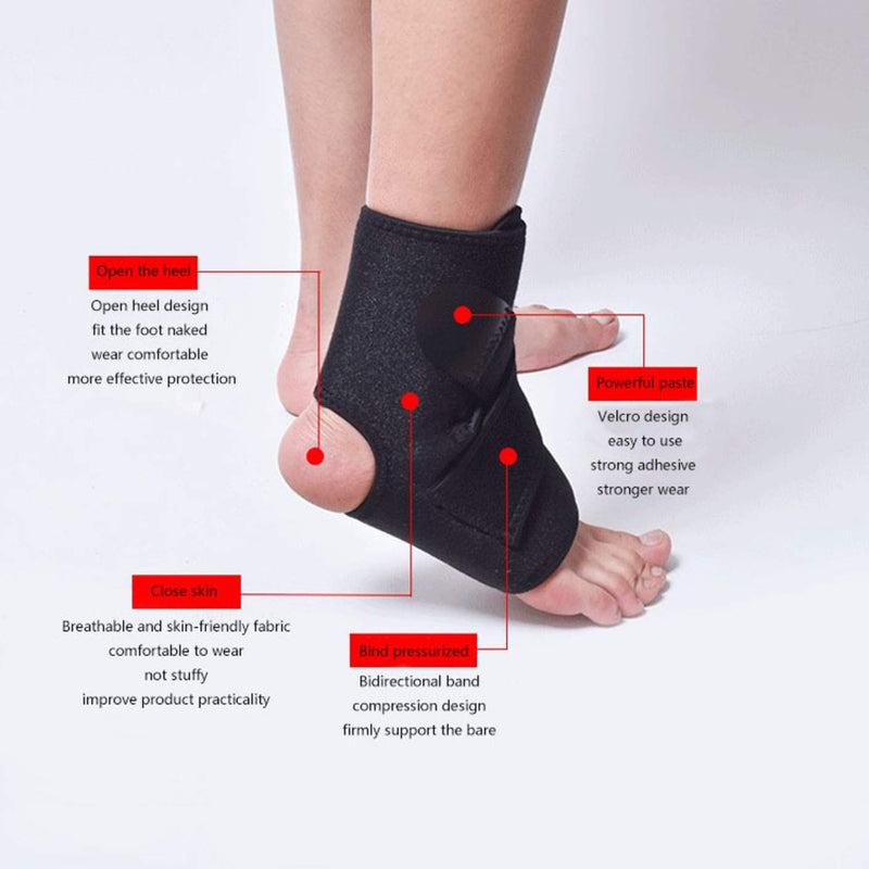 [Australia] - Orthopedic Ankle Support Foot Splint, Ankle Brace Compression Support Sleeve for Injury Recovery, Joint Pain and Sports for Men and Women 