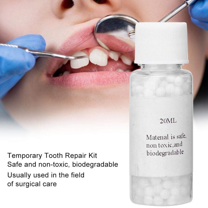 [Australia] - Temporary Tooth Repair Kit For Missing Broken Teeth,Dental Tools, Self-Made Denture Tools, Fillings, Missing For Teethers Beautymisc Tooth Denture Production(20Ml) 