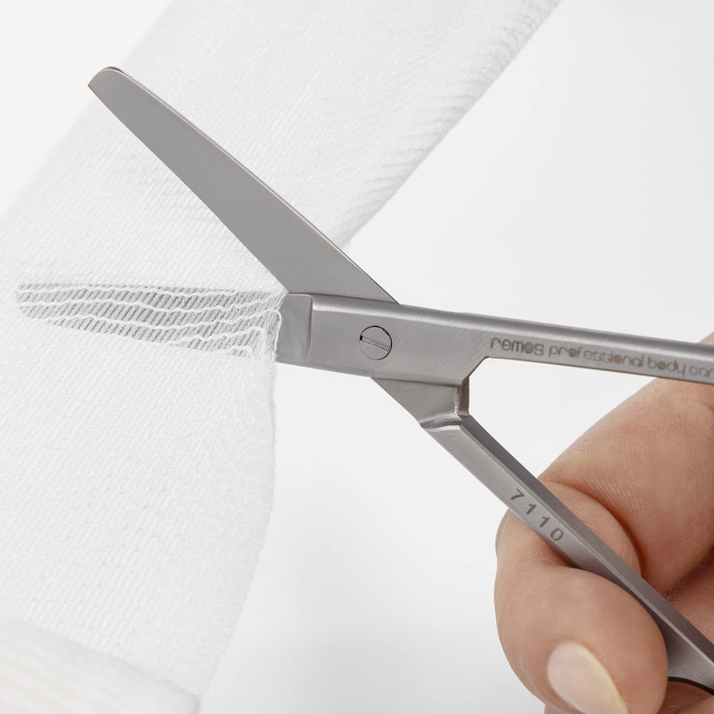 [Australia] - REMOS Household Scissors, Universal Scissors, Pointed-Round, Straight Cutting Edge, 14.5 cm, Stainless Steel 
