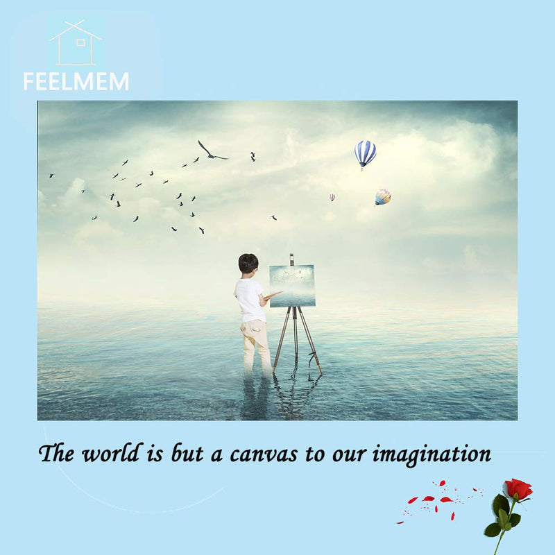 [Australia] - FEELMEM Artist Keychain Painter Gift The World is But A Canvas to Our Imagination Keychain with Paint Palette Charm Paint Jewelry Gift for Artist Bangle Bracelet 