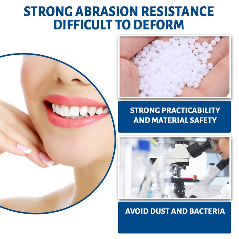 [Australia] - Tooth Repair Kit - Temporary Teeth Replacement Kit for Temporary Restoration of Missing & Broken Teeth Replacement Dentures, DIY Heat Fit Beads… 