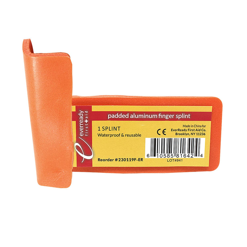 [Australia] - Ever Ready First Aid Padded Aluminum Finger Splints 4" x 2" - 10 Pack 
