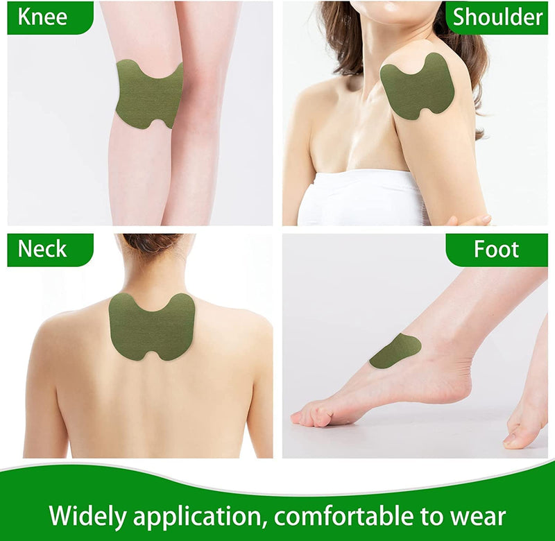 [Australia] - MQUPIN Knee Pain Relief Patch,56 Pcs Pain Relief Patches,Wormwood Pain Relief Patches for Knee, Back, Neck, Shoulder Inflammation and Muscle Soreness 56 PCS 