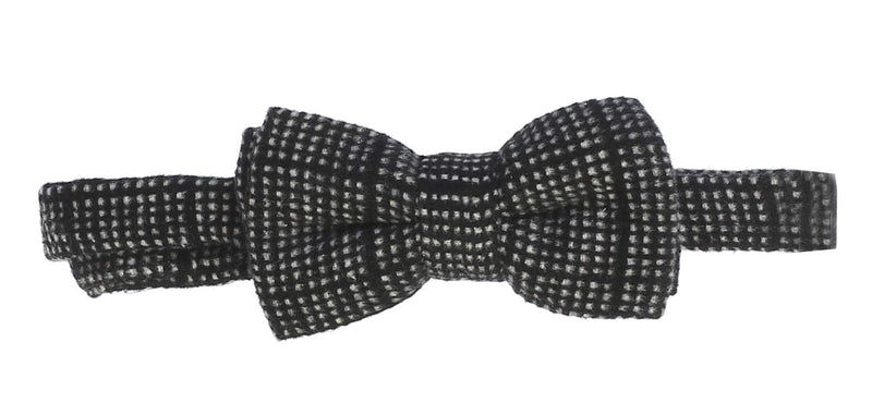 [Australia] - Gioberti Kids and Boys 3pc Tweed Vest with Matching Cap and Bow Tie 2T 55 - Charcoal Barleycorn Graph 