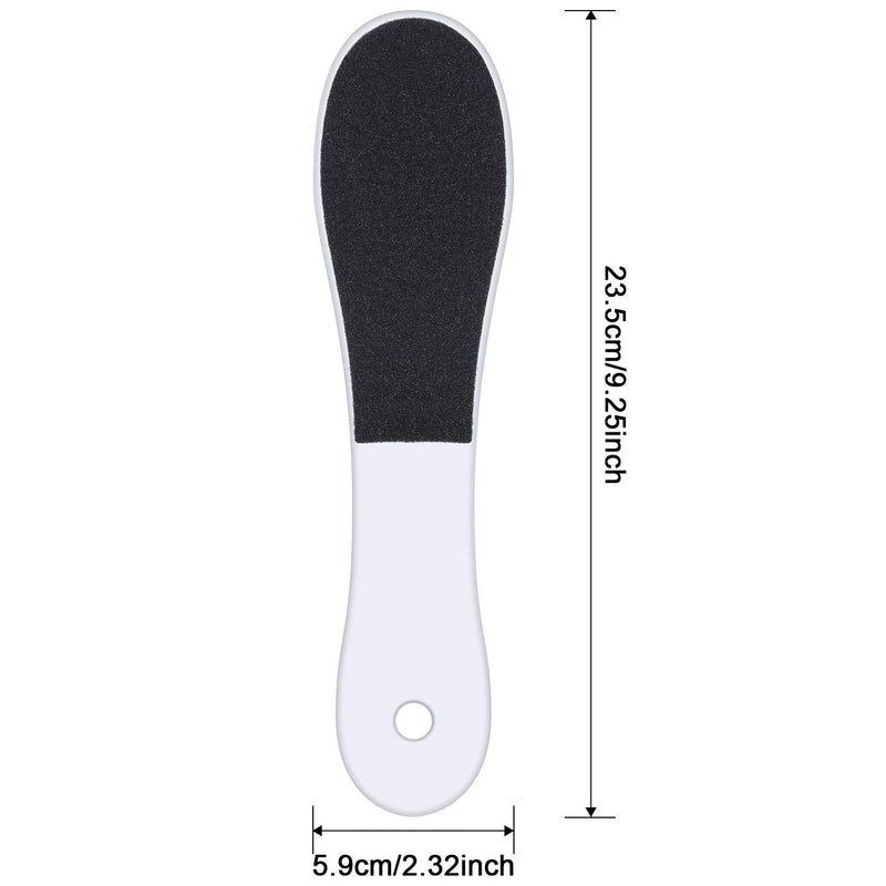 [Australia] - 4 Pieces Double-Sided Foot File Foot Rasp File Dead Skin Remover Foot Scrubber Hard Skin Remover Foot Care for Wet and Dry Cracked Feet 