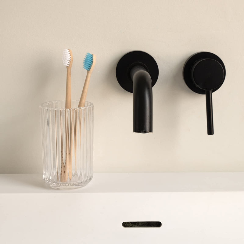 [Australia] - Waken, x1, White Soft Bristle Bamboo Toothbrush, Biodegradable Natural Bamboo Handle, Eco Toothbrush Soft, Eco-Friendly Dental Brushes, Bamboo Vegan Toothbrush 