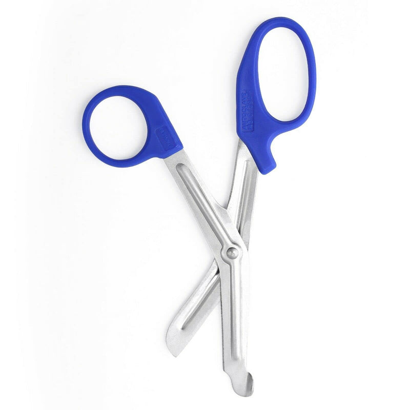 [Australia] - Nursing Scissor First Aid Scissors Tuff Cut Scissor First Aid Medical Scissors Small Trauma Shears First Aid Medical Scissors CE (Blue 5.5) Blue 5.5 