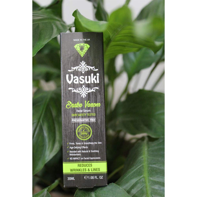 [Australia] - Vasuki Snake Venom Facial Serum, Anti Wrinkle and Age Defining Facial Serum, Vegan, 30ml 