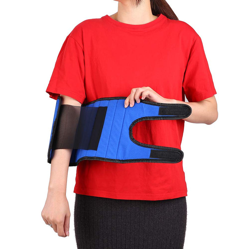 [Australia] - Elbow Splint Immobilizer Child Elbow Brace Arm Support for Ulnar Nerve Entrapment Cubital Tunnel Syndrome Brace for Sleeping Tendonitis Women Pediatric Elbow Support Pain Arm Night Splint Kids (Small) 