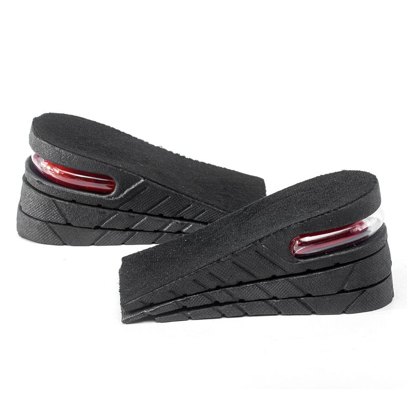 [Australia] - Height Increasing Insole 3-Layer Air Cushion Heel Insert Lift Shoes Insole for Men and Women Invisible Elevator Insoles 6cm Half Pad 