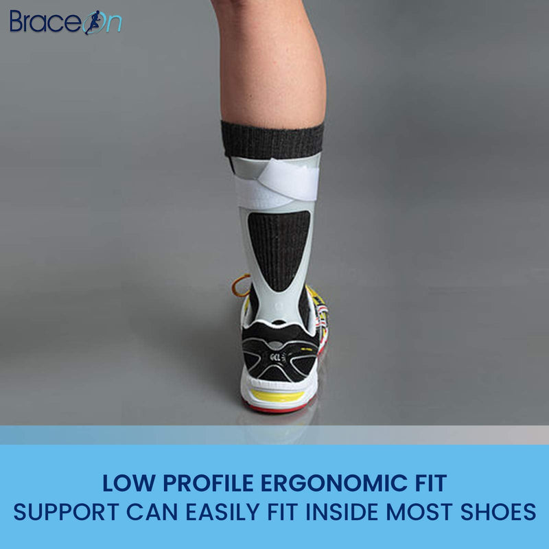 [Australia] - AFO–Swedish Foot Support - Drop Foot Stabilizer, Moldable, Trimmable, Lightweight Polyethylene, Women, Left Women Left 
