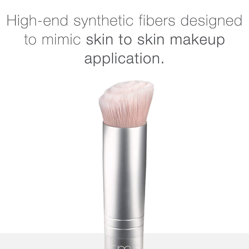 [Australia] - RMS Beauty Skin2Skin Foundation Brush - Made with Synthetic Fibers, Vegan & Cruelty-Free (1 Count) 