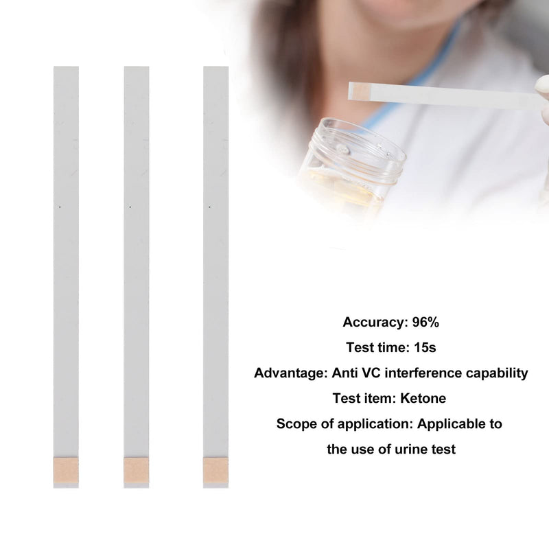 [Australia] - Urine Reagent Strips,100pcs Ketone Reagent Strips 15S Accurate Results e Results VC Resistant Reliable Portable Urinalysis Test Strips for Keto Dieters 