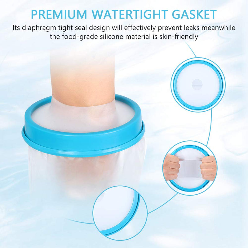 [Australia] - Waterproof Cast Cover Adult Short Arm, Reusable Cast Plaster Bandage Protector, Dressing Cover for Shower Bath Adult Arm 