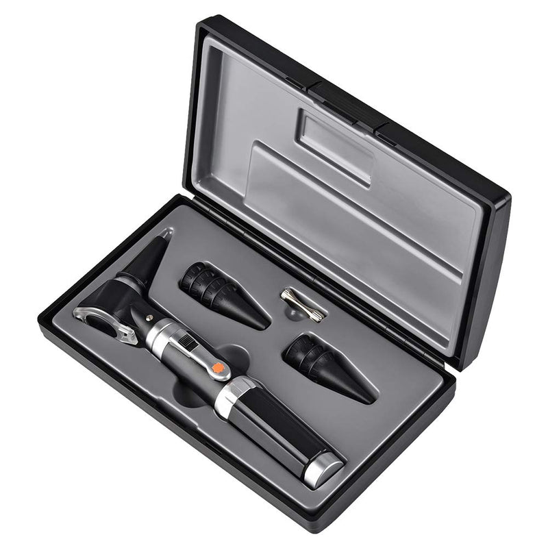 [Australia] - Jiusion 3X Otoscope with LED, Portable Handheld Ear Check Magnifier with 8 caps and 1 Storage case for Doctor Nurse Adult Kid Dog Cat Pet 