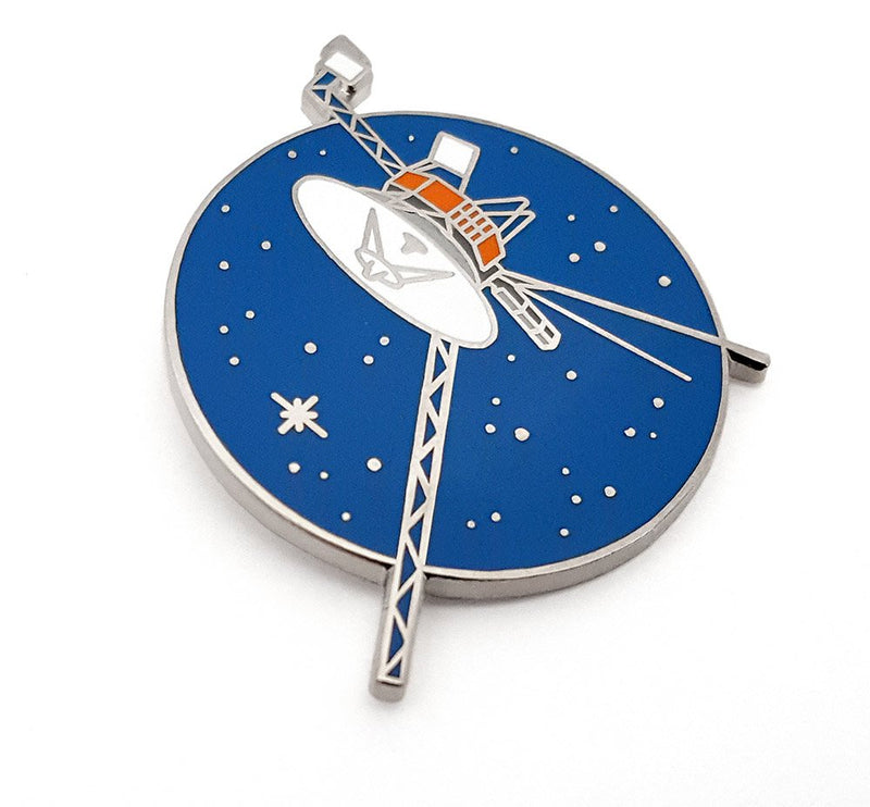 [Australia] - Pinsanity Voyager Space Probe Enamel Lapel Pin 