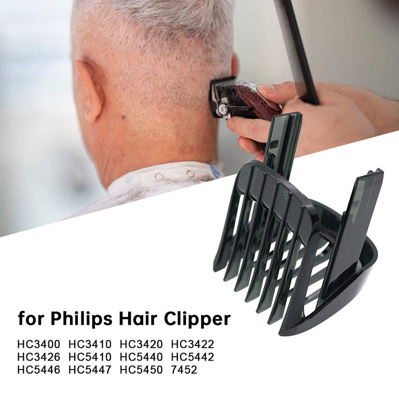 [Australia] - WuYan Attachment Beard Comb for Philips Hair Clipper HC3400 HC3410 HC3420 HC3422 HC3426 HC5410 HC5440 HC5442 HC5446 HC5447 HC5450 7452 Large 