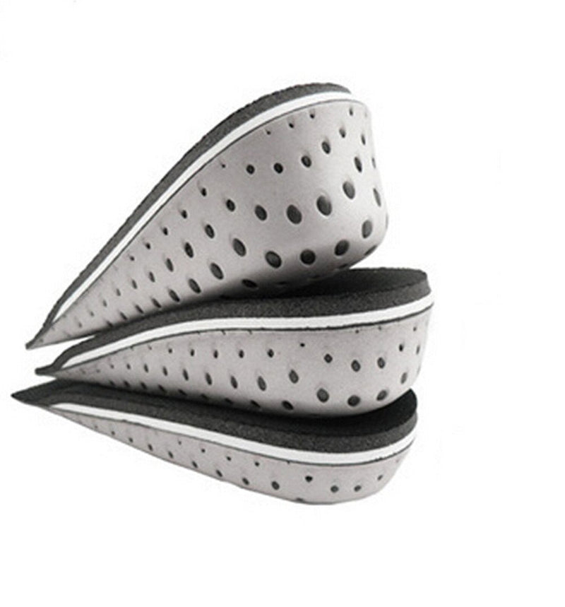 [Australia] - HugeStore Memory Foam Invisible Height Increasing Insoles Height Elevator Insoles Heel Lift Shoe Pad 3.3CM 