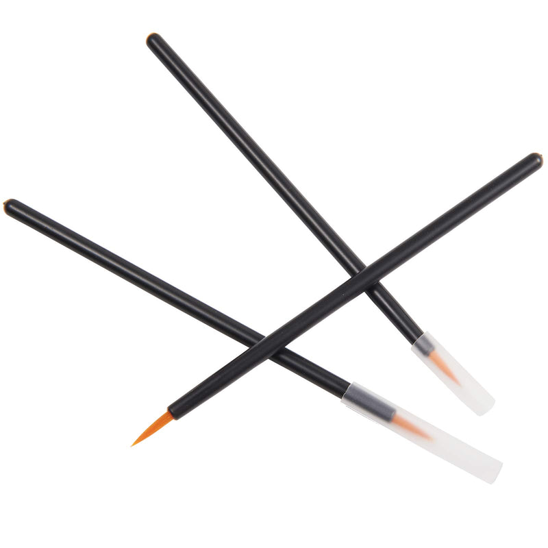[Australia] - Hedume 200 Pack Disposable Eyeliner Brush, Eyeliner Brush Applicator, Eye Liner Wands for Makeup 