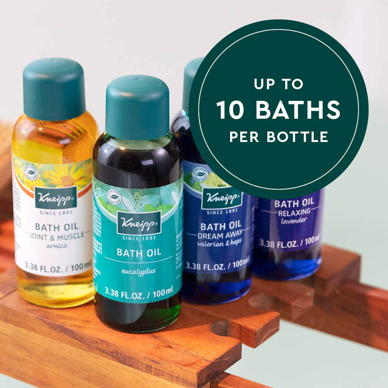 [Australia] - Kneipp Eucalyptus Herbal Bath Oil with Eucalyptus Essential Oil, 3.38 fl oz. 