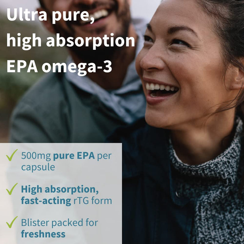[Australia] - Pharmepa Restore - 1000 mg Pure EPA Omega-3 from Wild Fish Oil, 1-Month Supply - 60 Capsules 