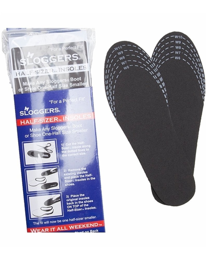 [Australia] - Sloggers cut-to-fit "Half-Sizer" fit adjusting Insole - Style 330BK , Black 