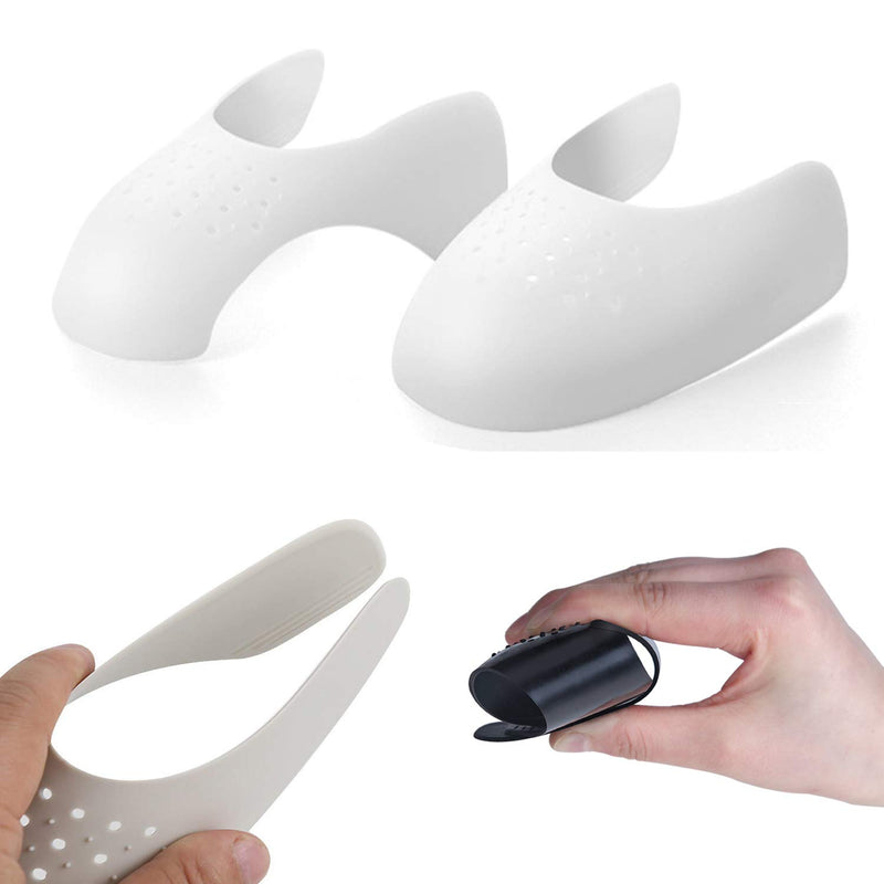 [Australia] - YOLOPARK Shoe Creases Protector, 4 Pairs Shoe Anti Creases Guard to Prevent Sneaker Creases for Men's 7.5-13 Women's 5-9 