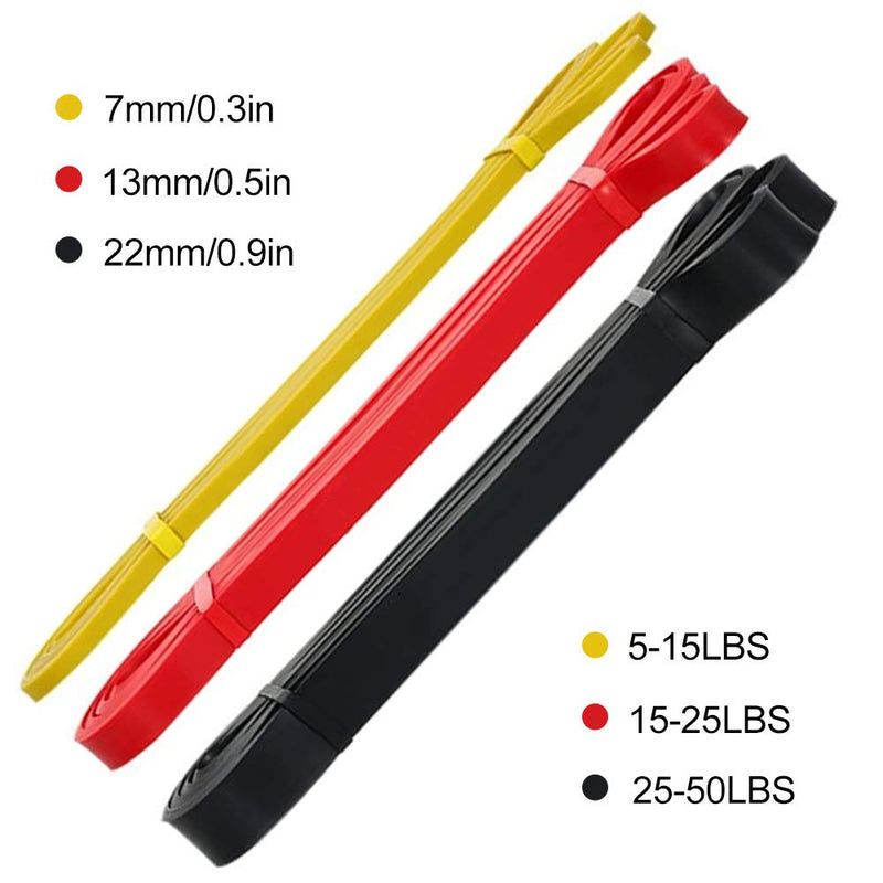 [Australia] - Victoper Resistance Bands –Exercise Bands Set, Fitness Stretch Bands Resistance Set Fit for Men/Women, with 3 Fitness Tubes, Door/Wall Anchor/Carry Bag 