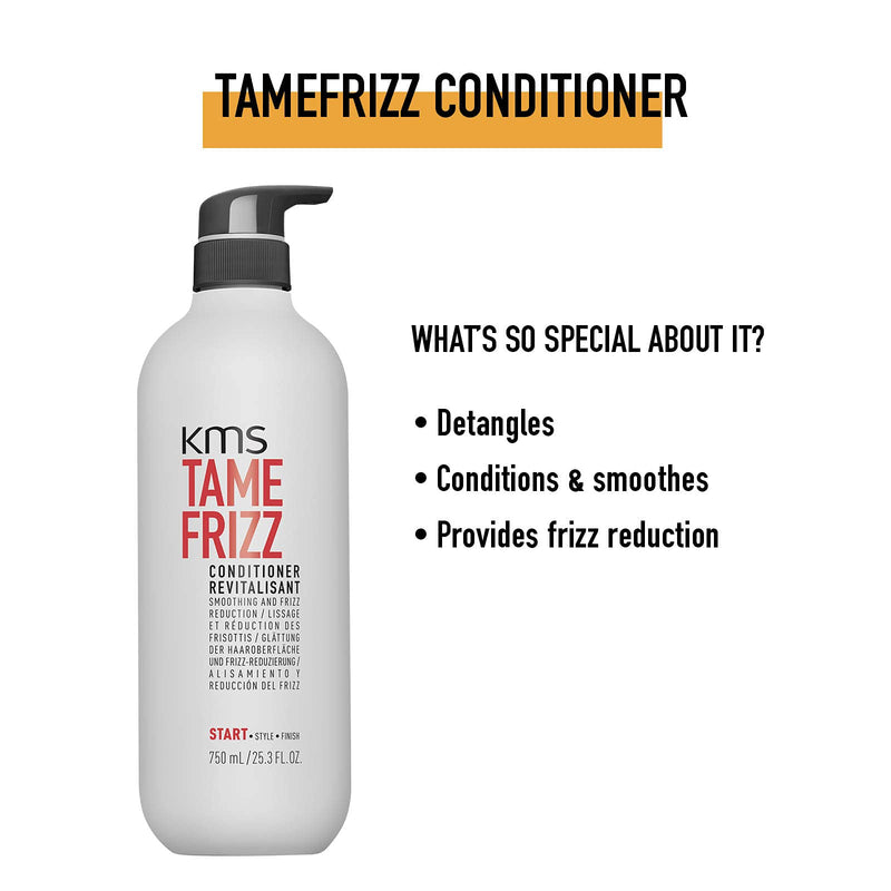 [Australia] - KMS TAMEFRIZZ Conditioner for Medium to Thick, Coarse Hair, 750 ml 