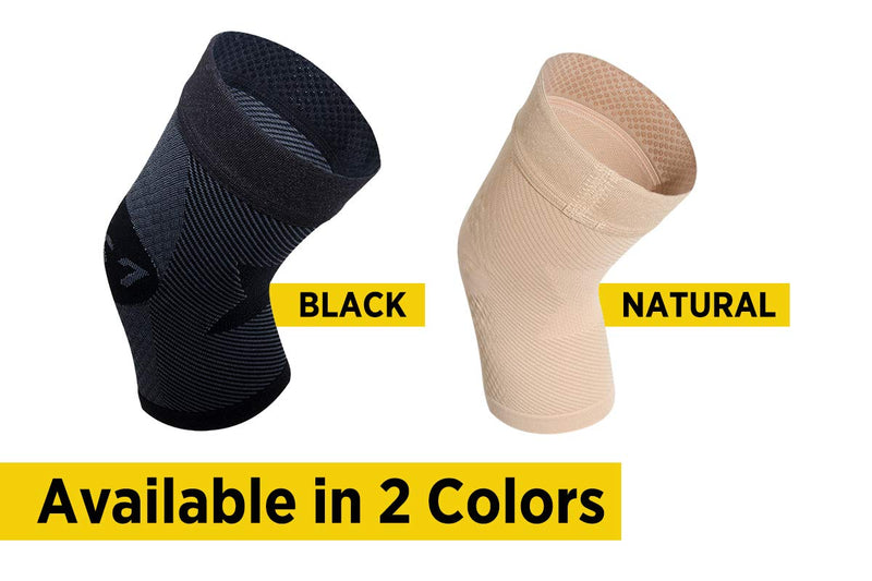 [Australia] - OS1st KS7 Performance Knee Brace stablizes the patella, prevents injury, reduces recovery time, relieves knee pain, arthritis pain and patellar tendonitis Large (Pack of 1) Natural 