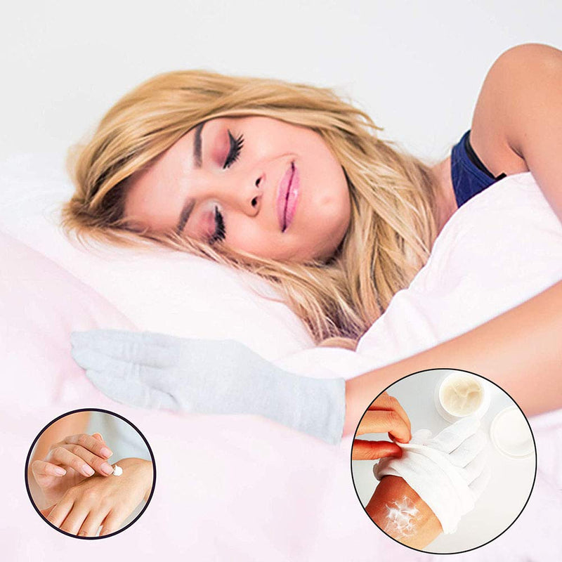 [Australia] - Plain White 100% Cotton Gloves for Eczema Small Bulk 12 Pairs,Thin Dry Hand Therapy Gloves Moisturizing Women Night Sleeping Small (24 Count) 