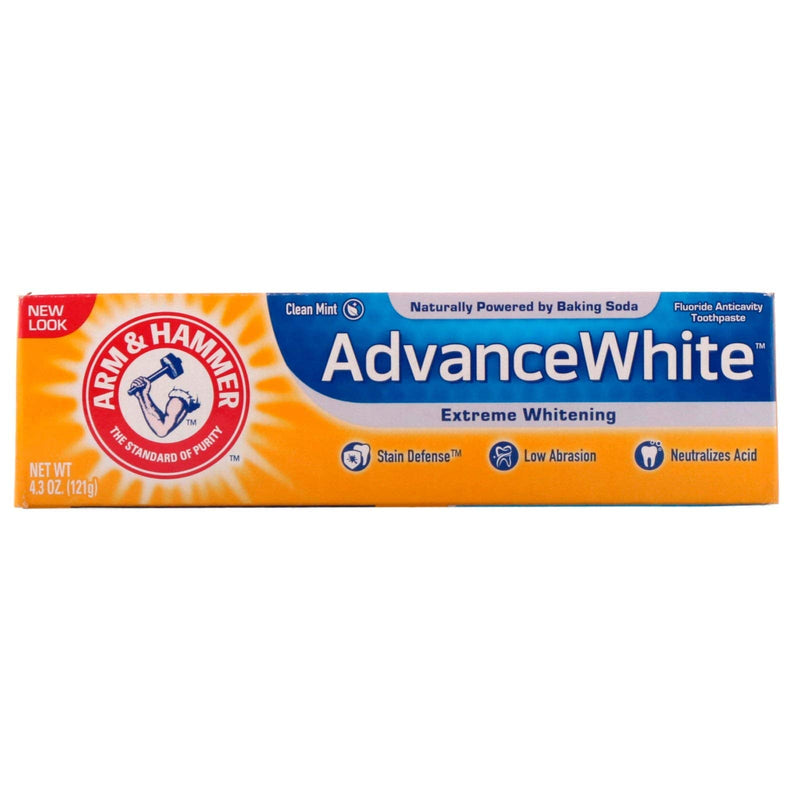 [Australia] - ARM & HAMMER Advance White Baking Soda & Peroxide Toothpaste, Extreme Whitening 4.3 oz 