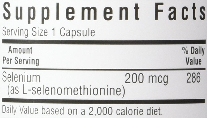 [Australia] - BLUEBONNET NUTRITION SELENIUM 200 mcg 