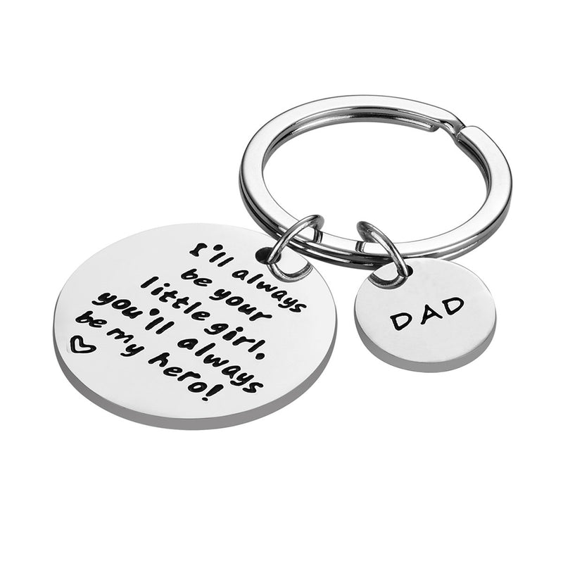 [Australia] - Father's Day Gift - Dad Gift from Daughter for Birthday Valentine's Day Round Style 