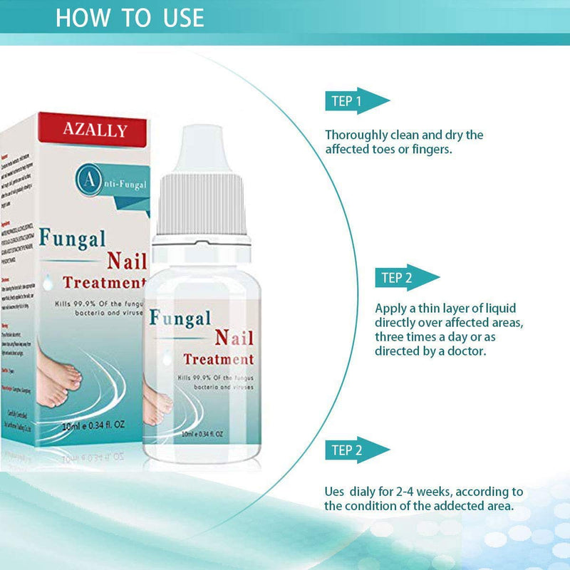 [Australia] - Fungal nail treatment, Nail Fungus Treatment, Anti fungal Nail Solution— Kills Fungus on Toenails & Fingernails(2PCS) 