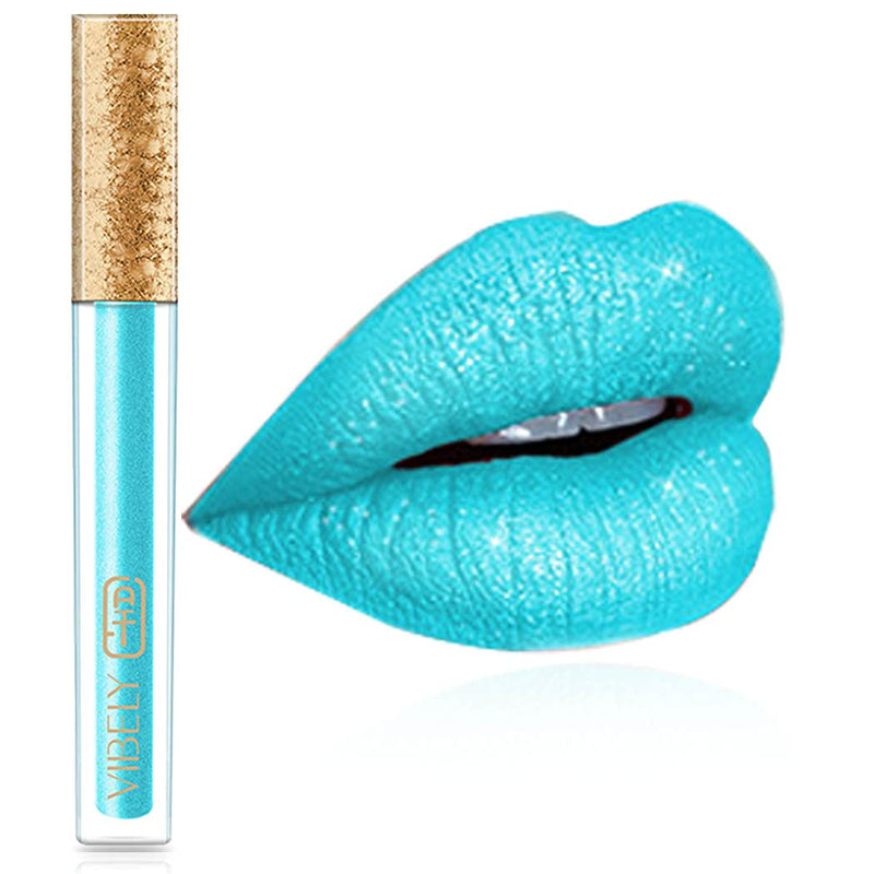 [Australia] - Kilshye Matte Lipstick Long Lasting Liquid Lipsticks Waterproof Cream Lip Gloss High Pigment Lipstick Non Stick Cup Lip Makeup for Women and Girls Pack of 1 (A-Blue 8) A-Blue 8 