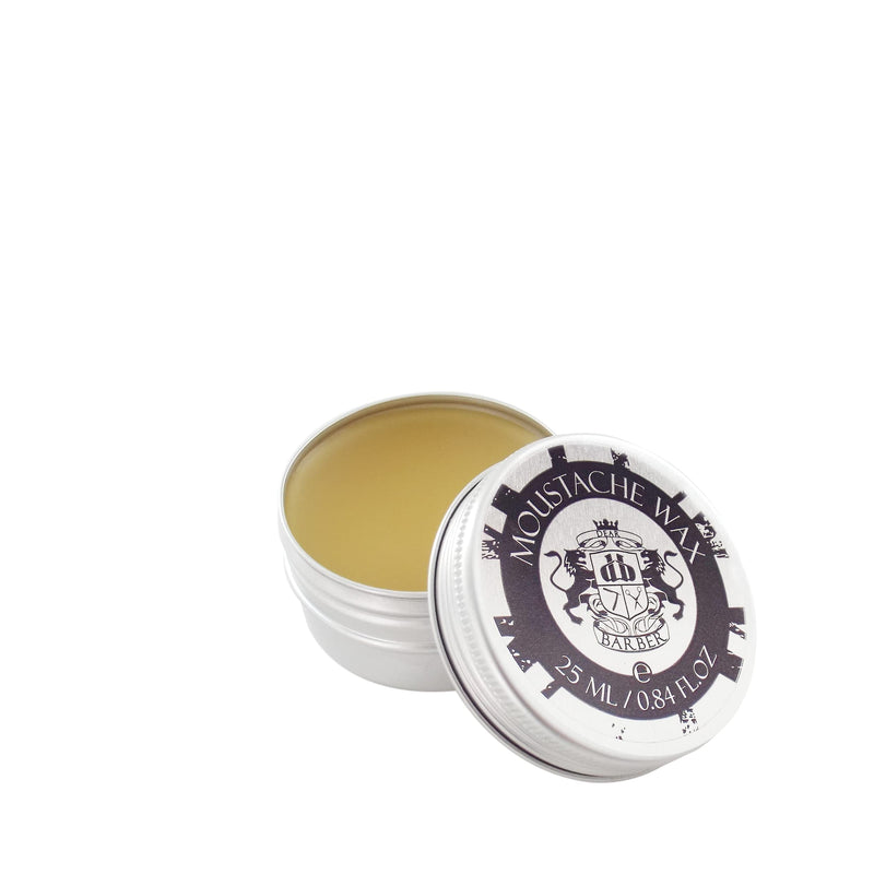 [Australia] - Dear Barber Moustache Wax, Flexible, Easy Styling Strong Hold, Protects Skin Conditions Hair, Keep Hold All Day, 25ml 