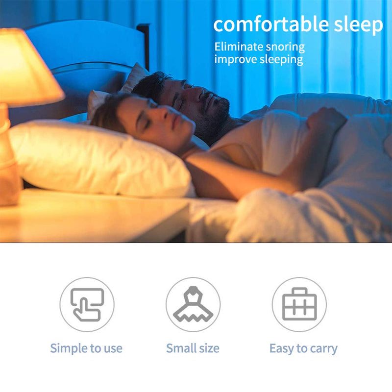 [Australia] - 8 Pack Nose Vents to Ease Breathing Anti Snoring Nose Vents with Different Size Breathing Relief Nasal Dilator Includes Travel Case 