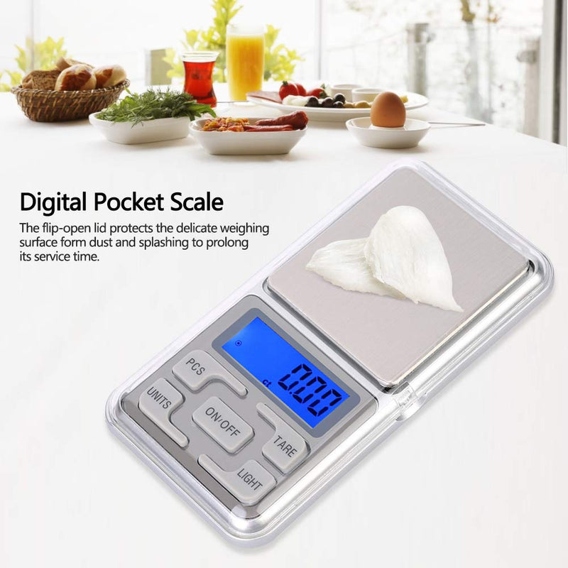 [Australia] - Portable Scale Electronic Scale Pocket Scale Digital Scale Digital Portable for Home(100g) 100g 