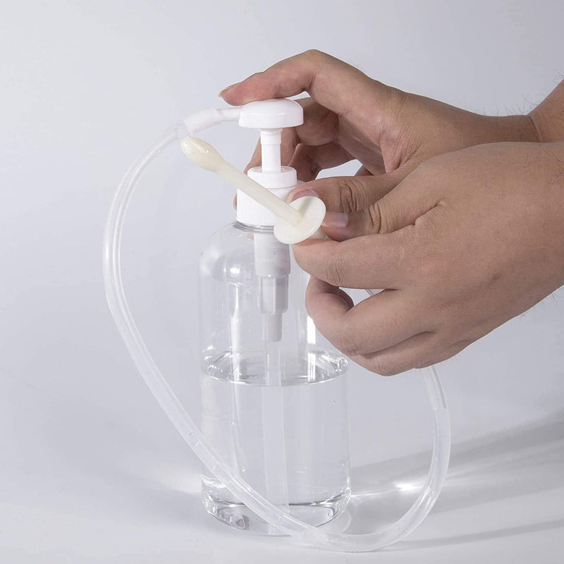 [Australia] - Abyclean Enema Bottle Kit for Men Anal Douche Vagina Cleaning Kit Reusable Manual Pressure Enemas for Women (600ml, 3 Nozzle) 600ml-3 Nozzle 
