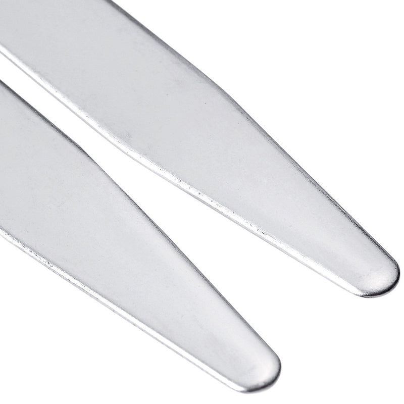 [Australia] - JOVIVI 36pc Stainless Steel Collar Stays in Clear Plastic Box For Mens Dress Shirt, Order the Sizes You Need 2.2" 