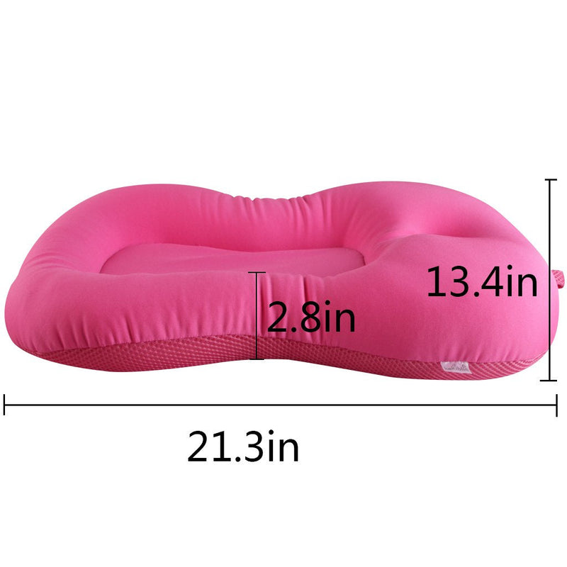 [Australia] - Baby Bath Pillow, Floating Baby Bath Cushion Soft Bath Tub Support Pillow Pad for Baby Infant from 0-6 Month, Pink 