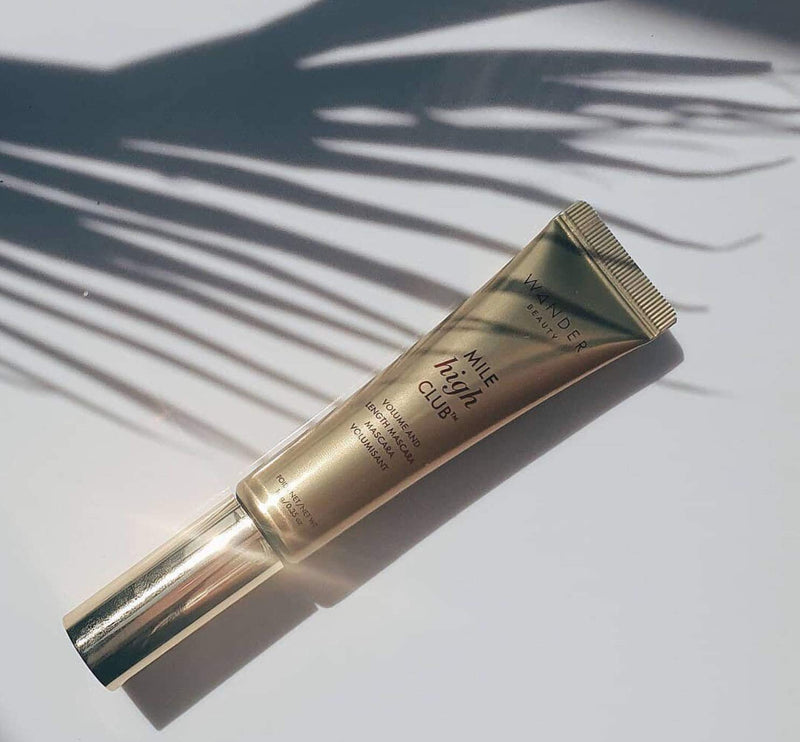 [Australia] - Mascara Black Volume and Length | WANDER BEAUTY MILE HIGH CLUB MASCARA | Intense Black Mascara - Lengthening Mascara, Cruelty Free Mascara, Clump-Free, Flake-Free Formula, Volumizing Mascara 1 Pack 