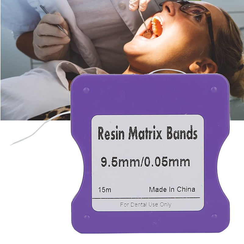 [Australia] - Dental Resin Clear Matrice Bands, Transparent Matrice Striproll, Dental Department Tools for Teeth Restoration 