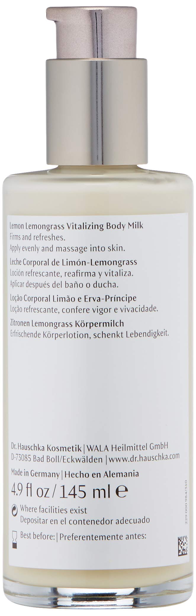 [Australia] - Lemon Lemongrass Vitalizing Body Milk 145ml/4.9oz 