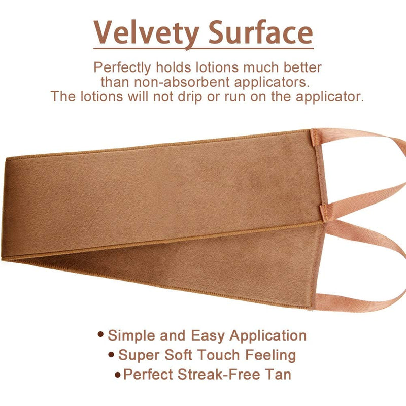 [Australia] - GAIYAH Self Tanning Mitt Applicator Kit, With Lotion Applicator For Back, Exfoliator Glove And Face Tan Mitt, Fake Tan Mitt, Self Tan Back Applicator - Set of 4 