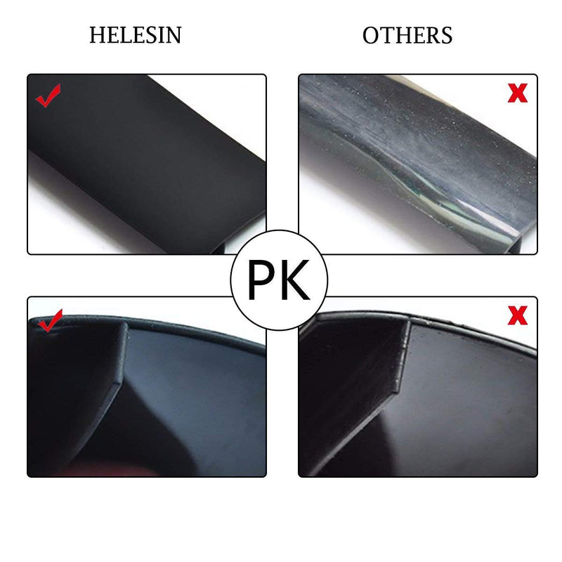 [Australia] - Forlivese Kitchen Silicone Stove Cover, Easy Clean Heat Resistant Wide & Long Gap Filler, Seals Spills Between Counter, Stovetop, Oven, Washer & Dryer, Set of 2 (21 Inches, Black） 21 Inches 