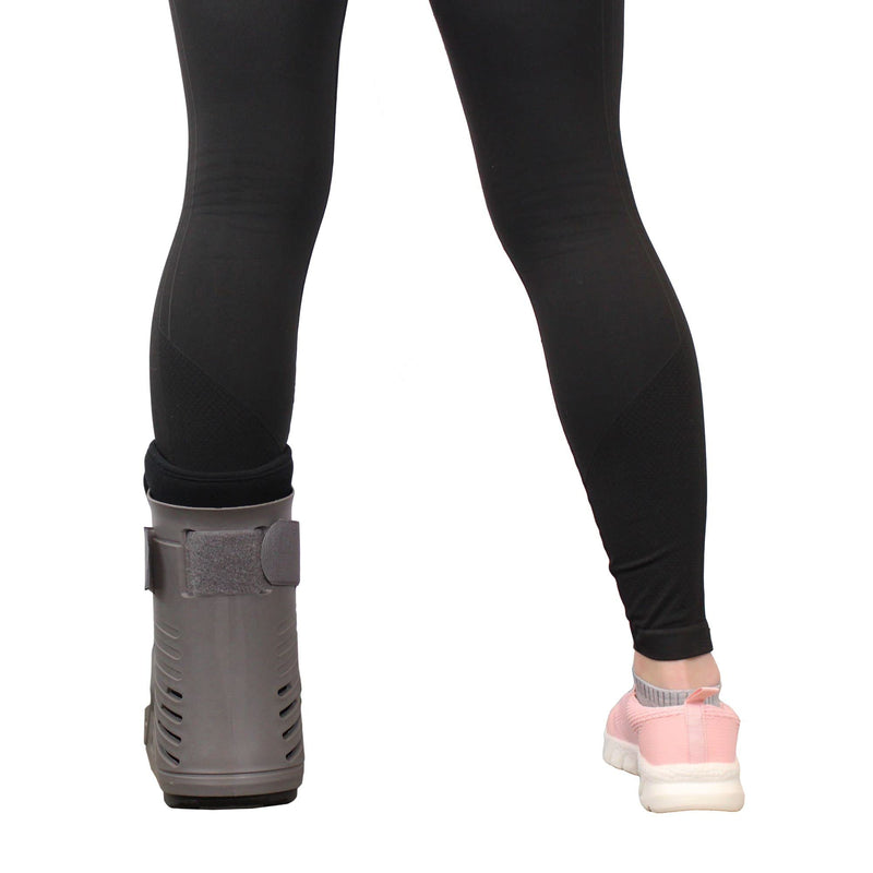 [Australia] - Short Full Shell Walking Boot for Post Surgery, Ankle Strains, Ankle Sprains, Fractures, Soft Tissue Injury, Foot & Ankle Air Cast Orthopedic Walker by Brace Direct S 